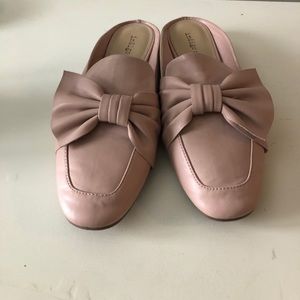 indigo rd. pink slip on mules